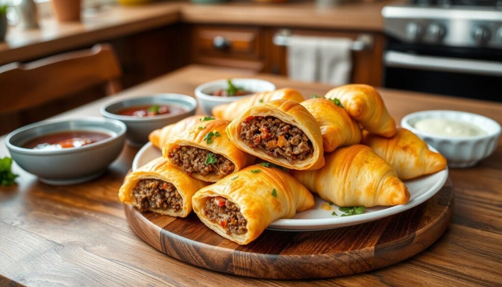 crescent roll recipes with ground beef