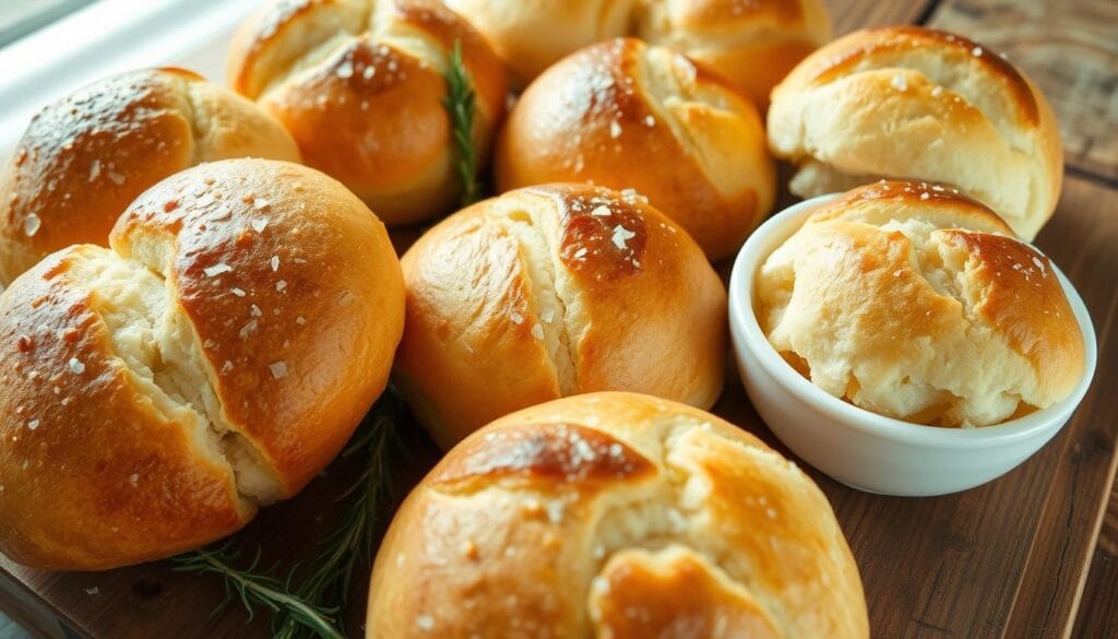 sourdough dinner rolls