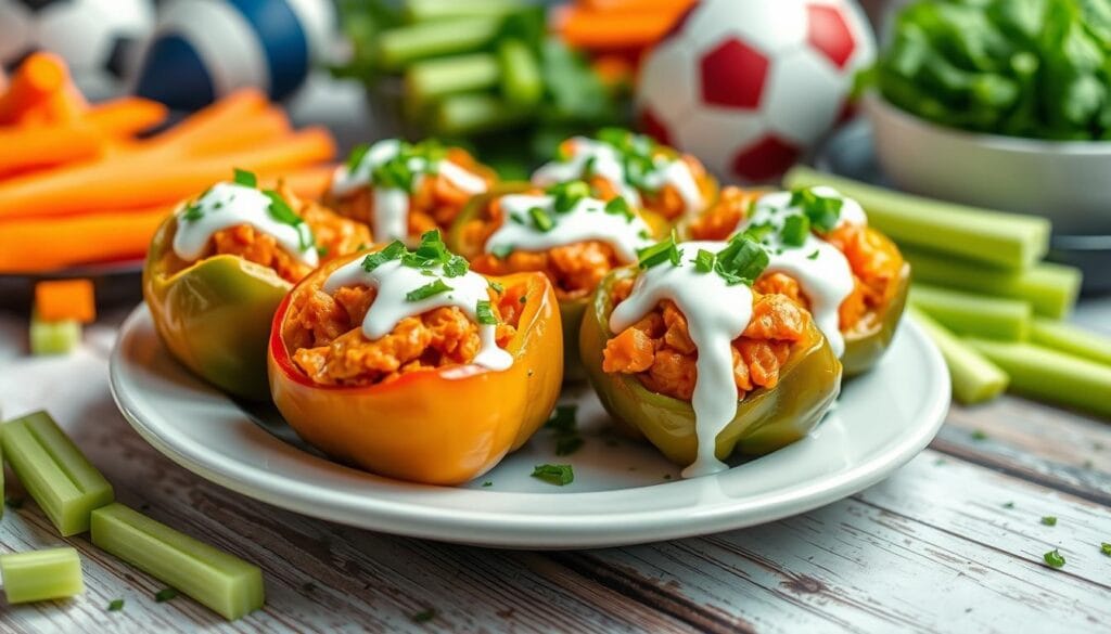 buffalo chicken peppers