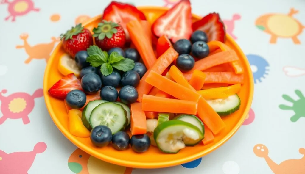 fruits and veggies for toddlers