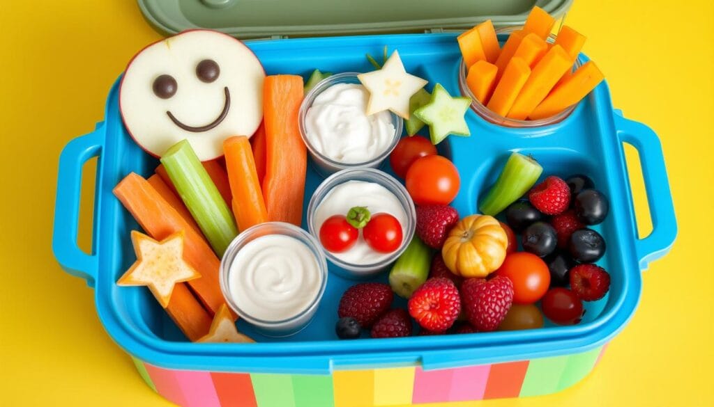 kid-friendly fruits and vegetables