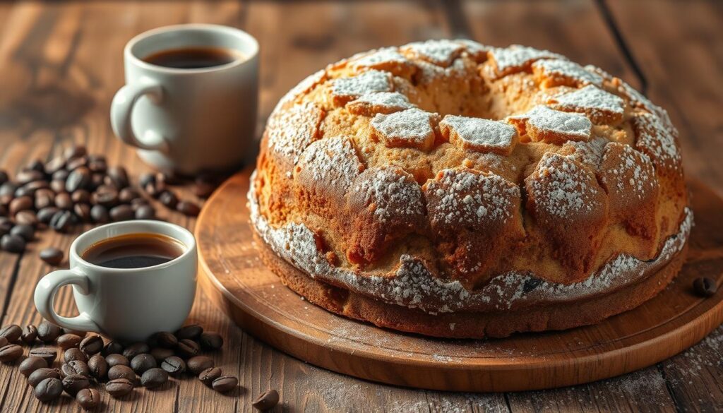 sourdough coffee cake