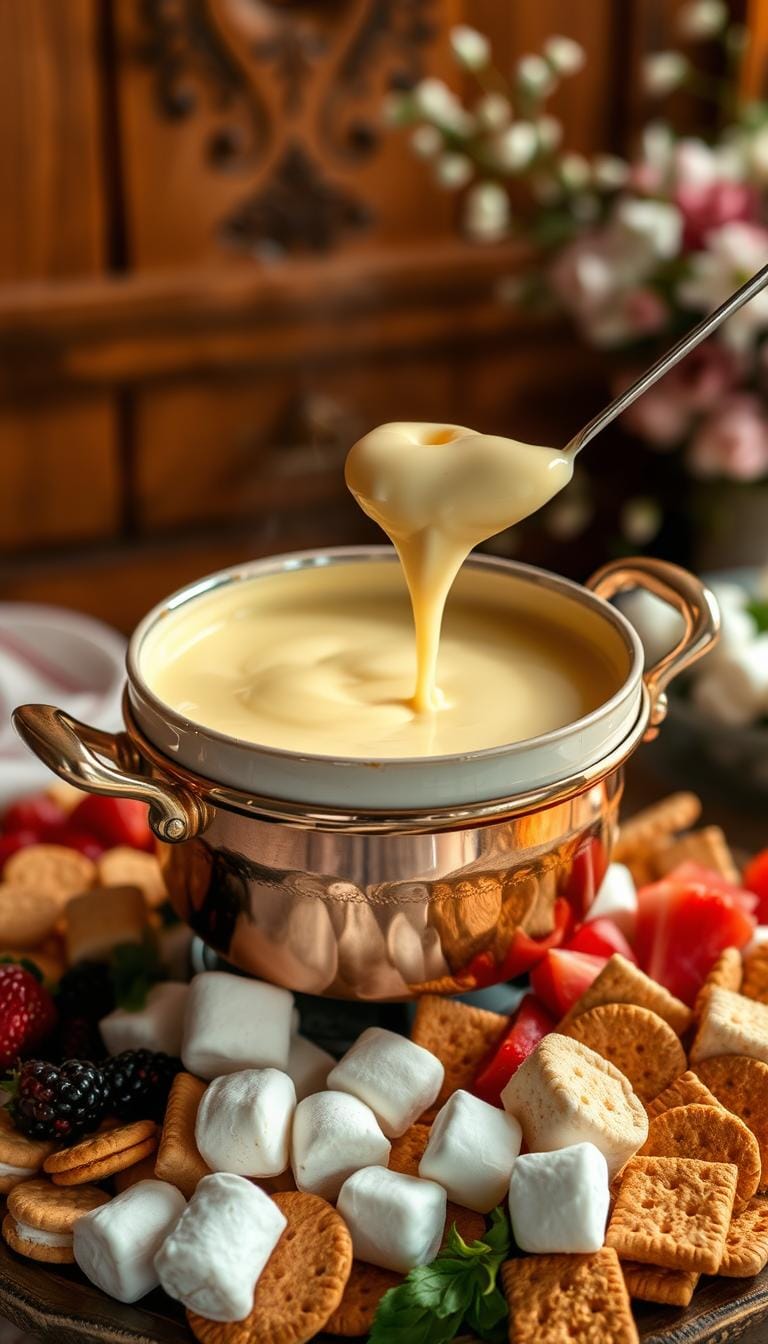 cheesecake fondue