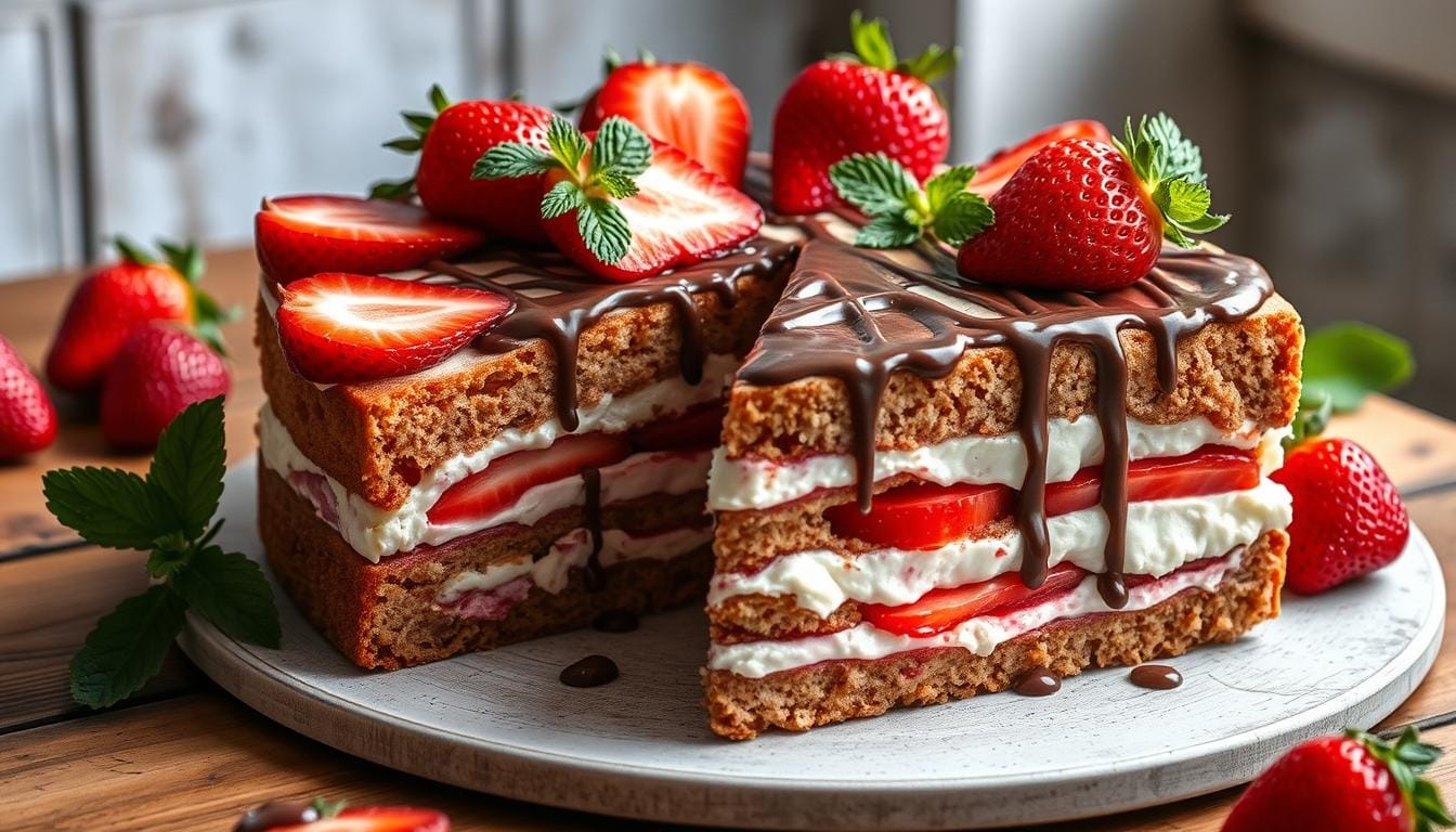 strawberry earthquake cake