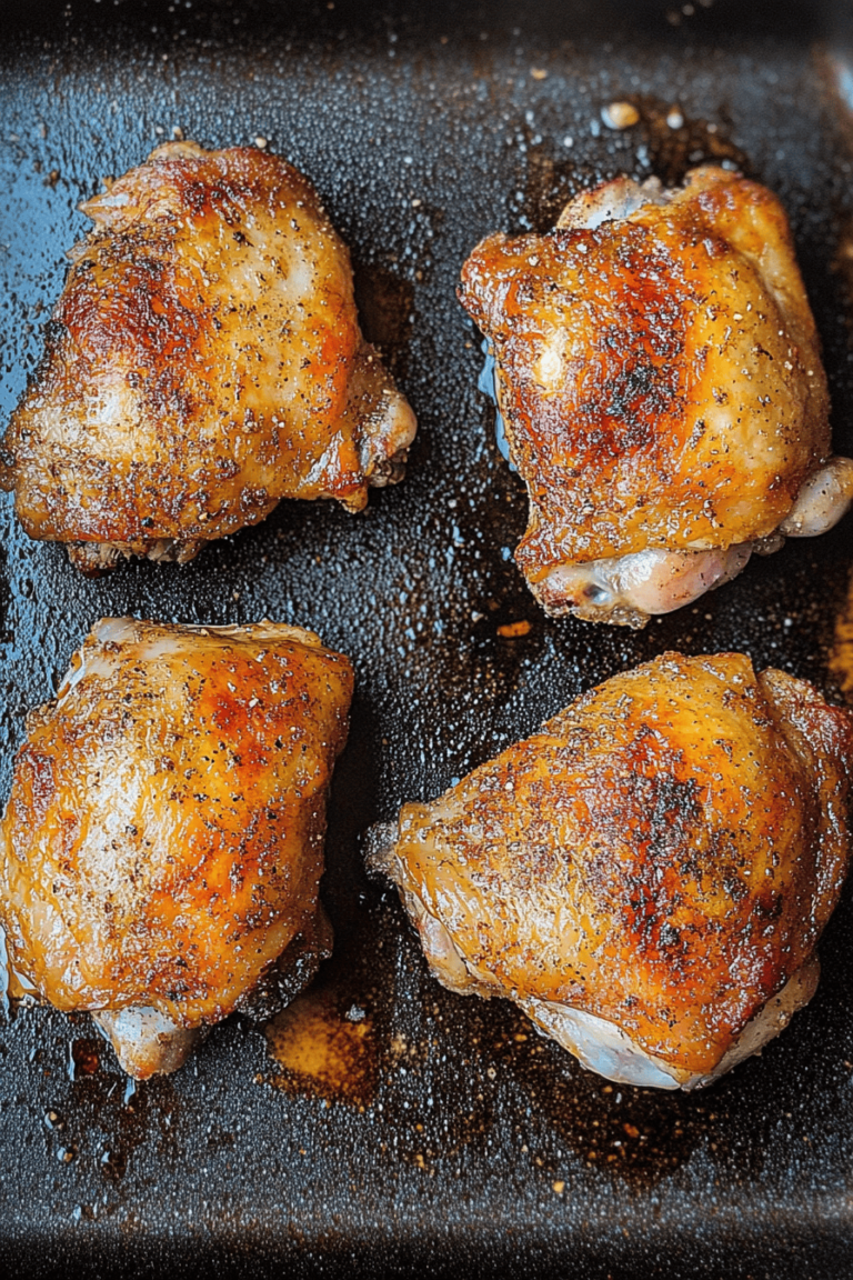 broiled chicken thighs