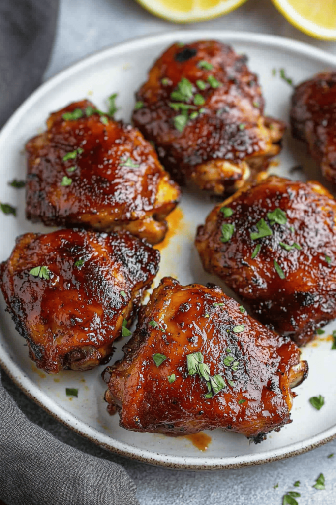 chicken thighs pellet grill
