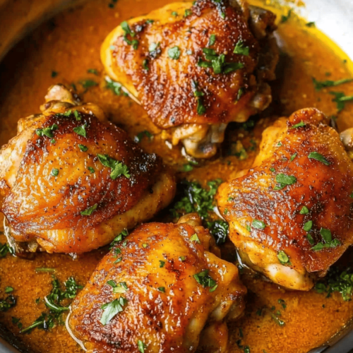how long to pan fry chicken thighs