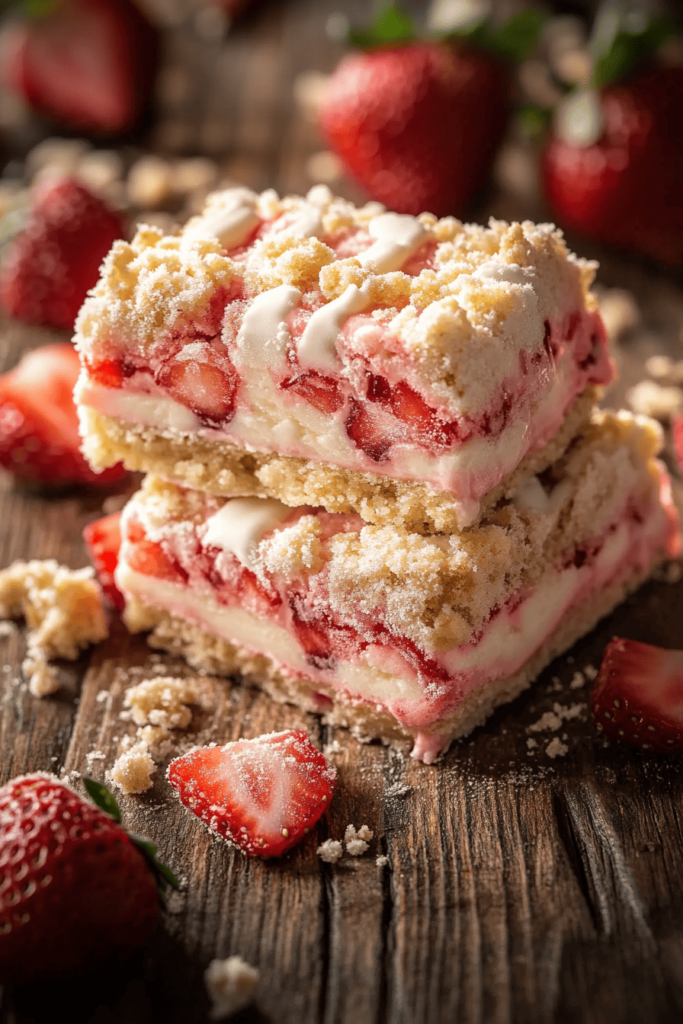 strawberry ice cream bars