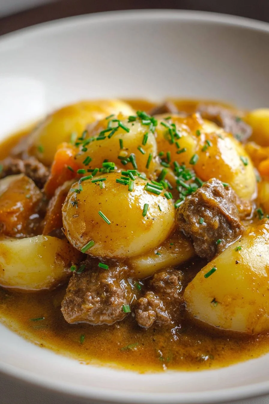 Hamburger Potato Casserole