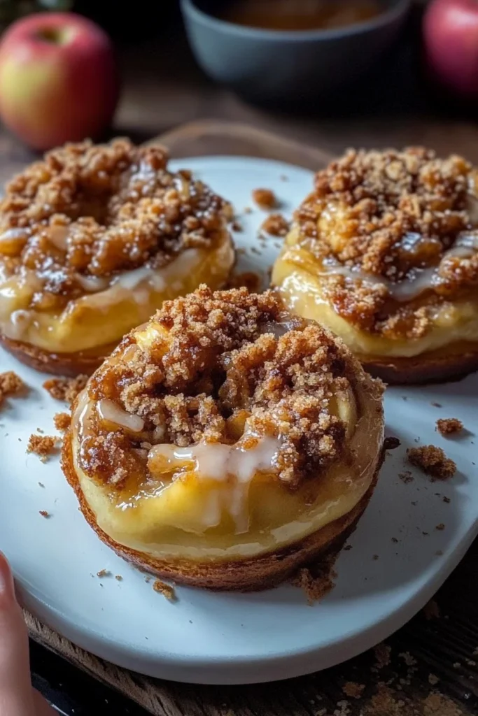 Apple Cheesecake Buns