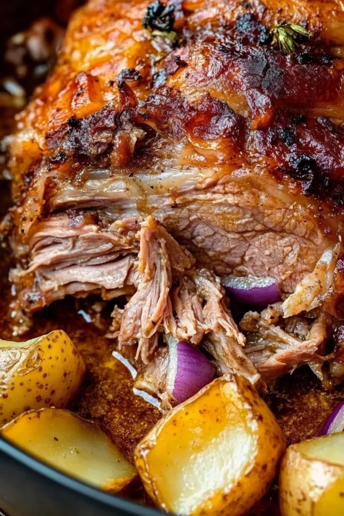 Apple Cider Braised Pork