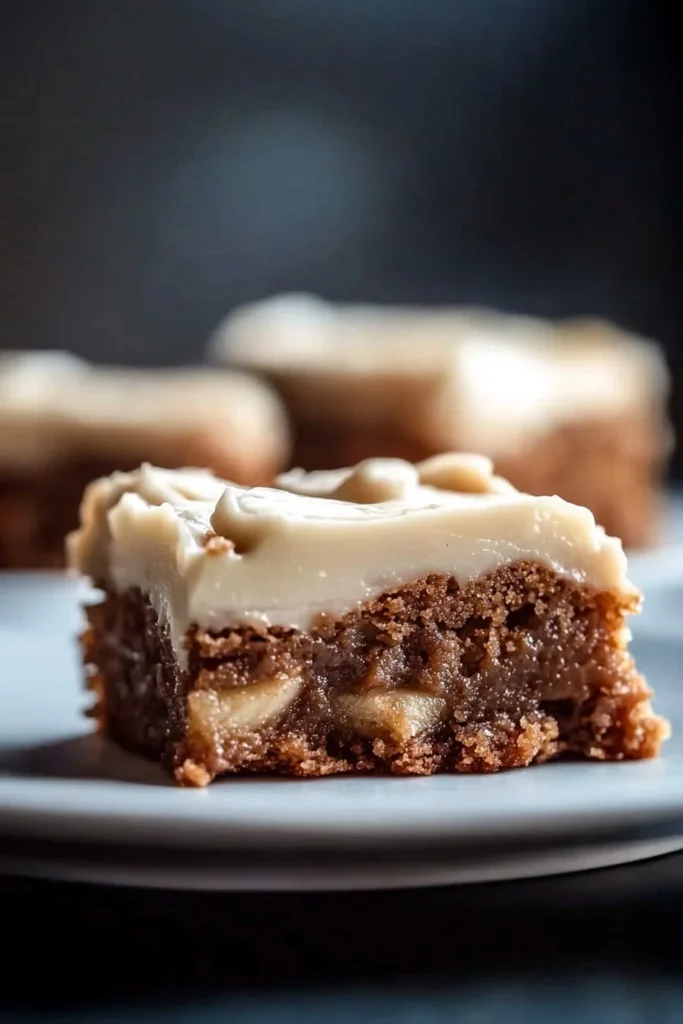 Apple Cinnamon Blondies