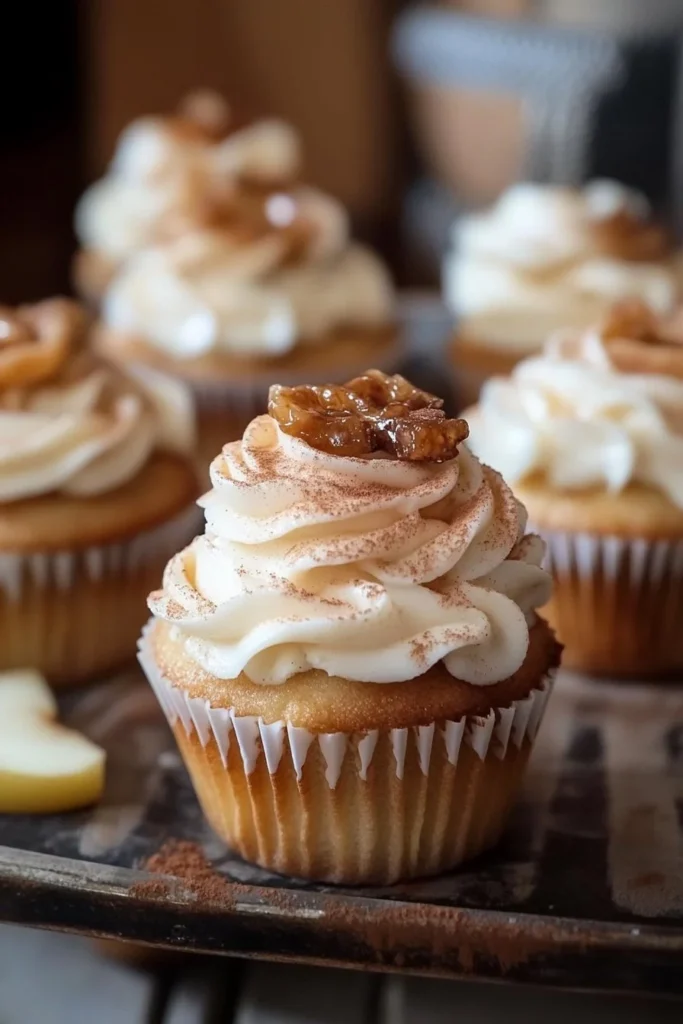 Apple Pie Cupcakes