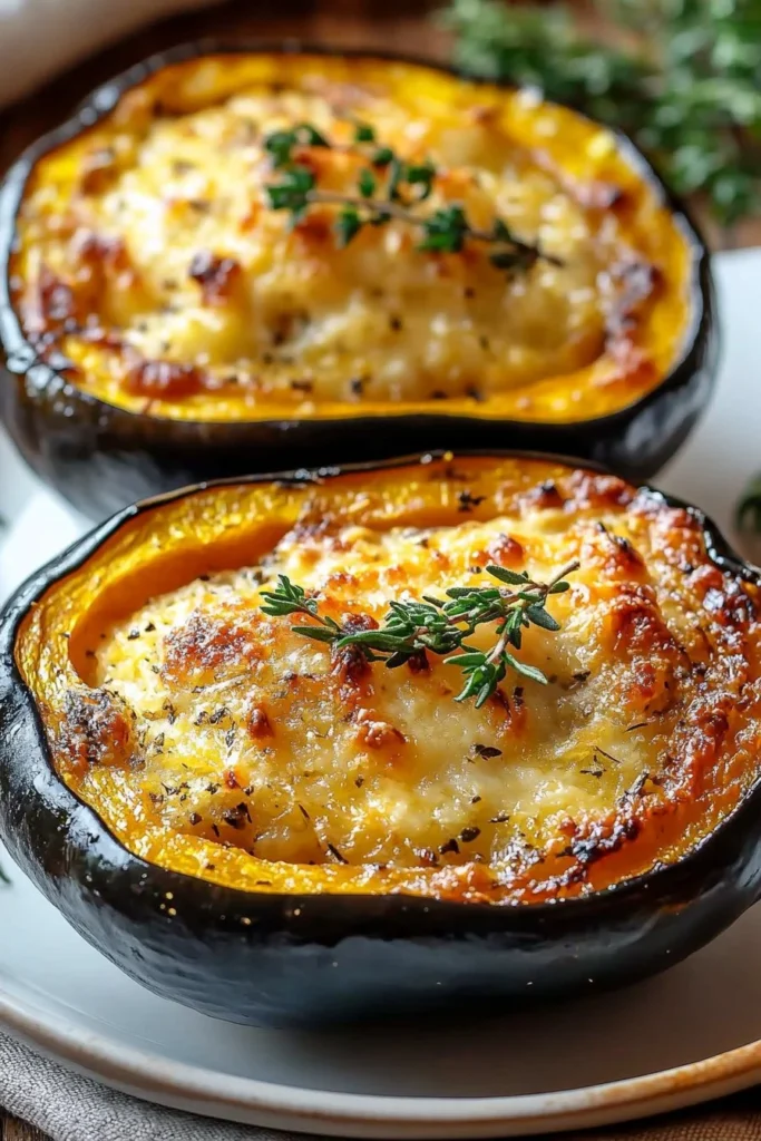 caramelized onion gruyere squash