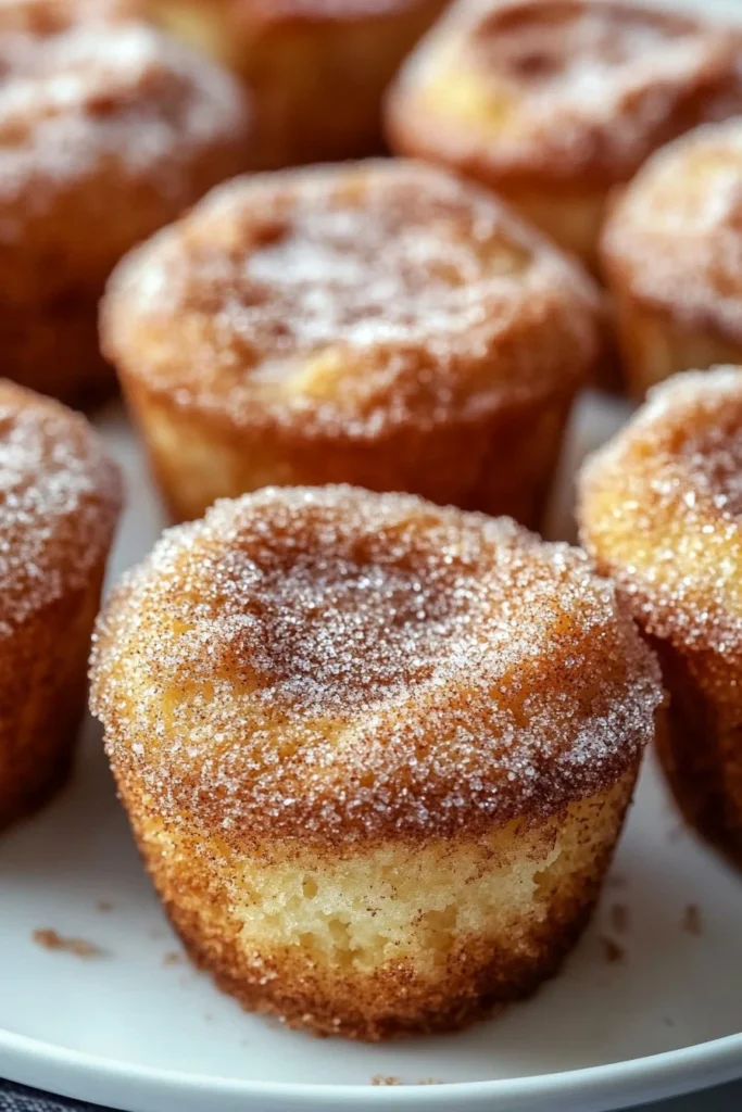 Cinnamon Sugar French Toast Muffins