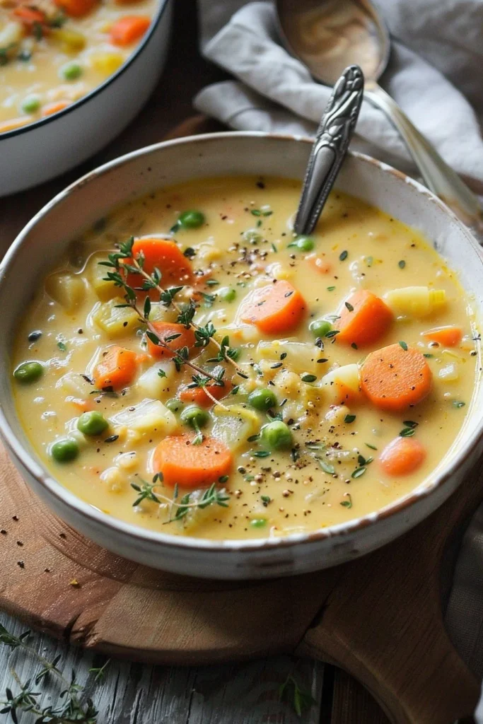 creamy vegetable soup