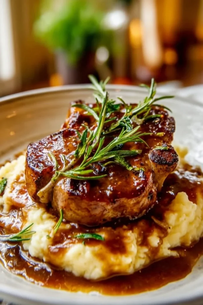 brown sugar pork chops