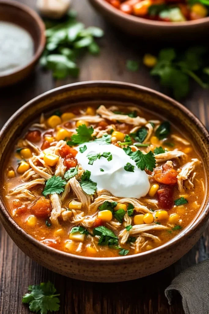 Healthy White Chicken Chili