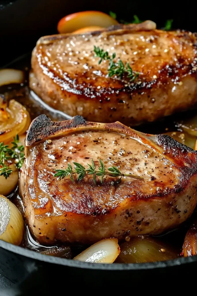 apple butter pork chops