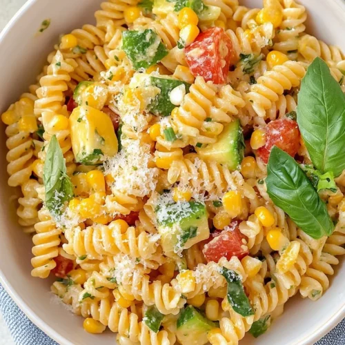 street corn pasta salad