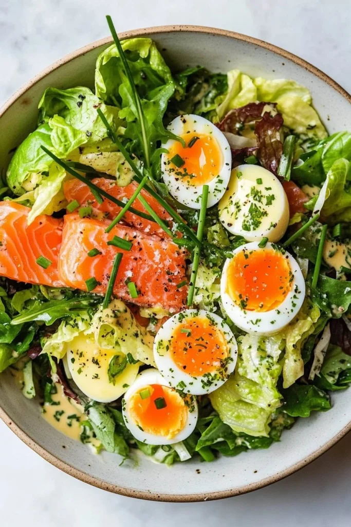 Keto Smoked Salmon Salad