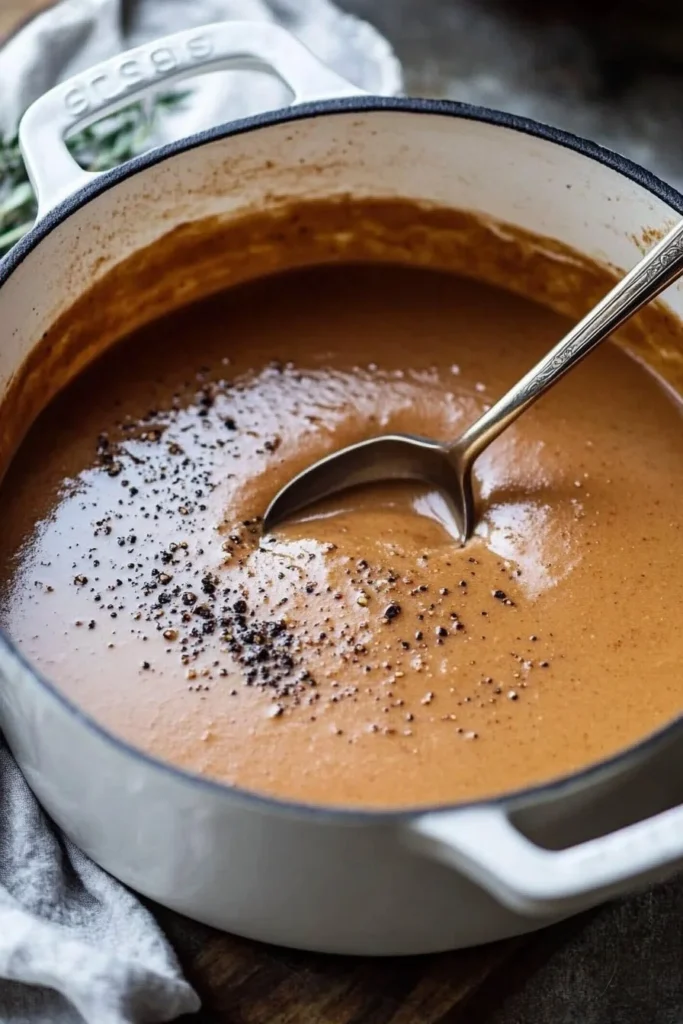 white wine gravy