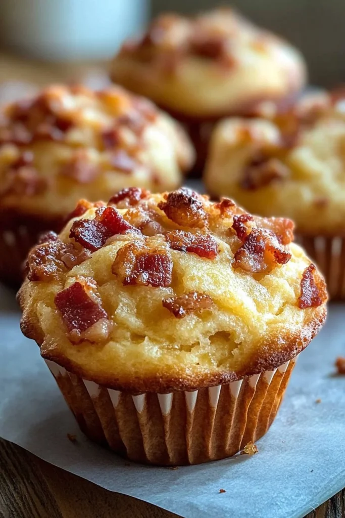 Maple Bacon Pancake Muffins