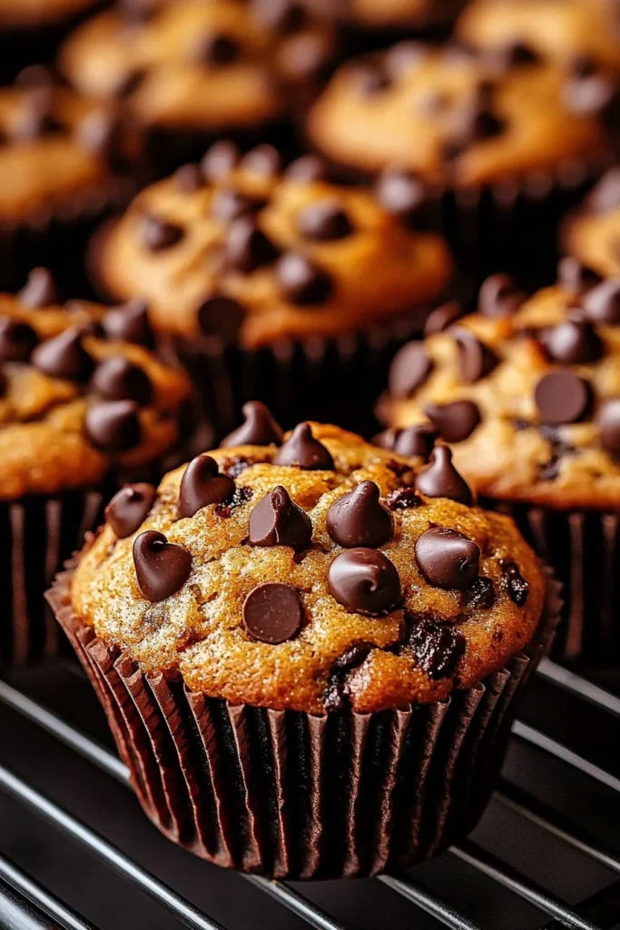 pumpkin chocolate muffins