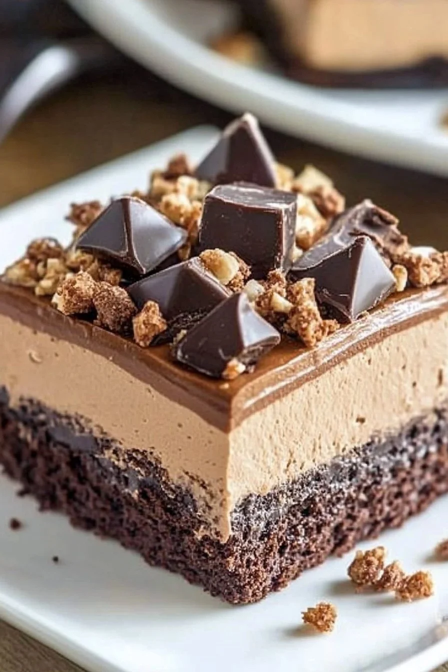 Peanut Butter Cup Poke Cake