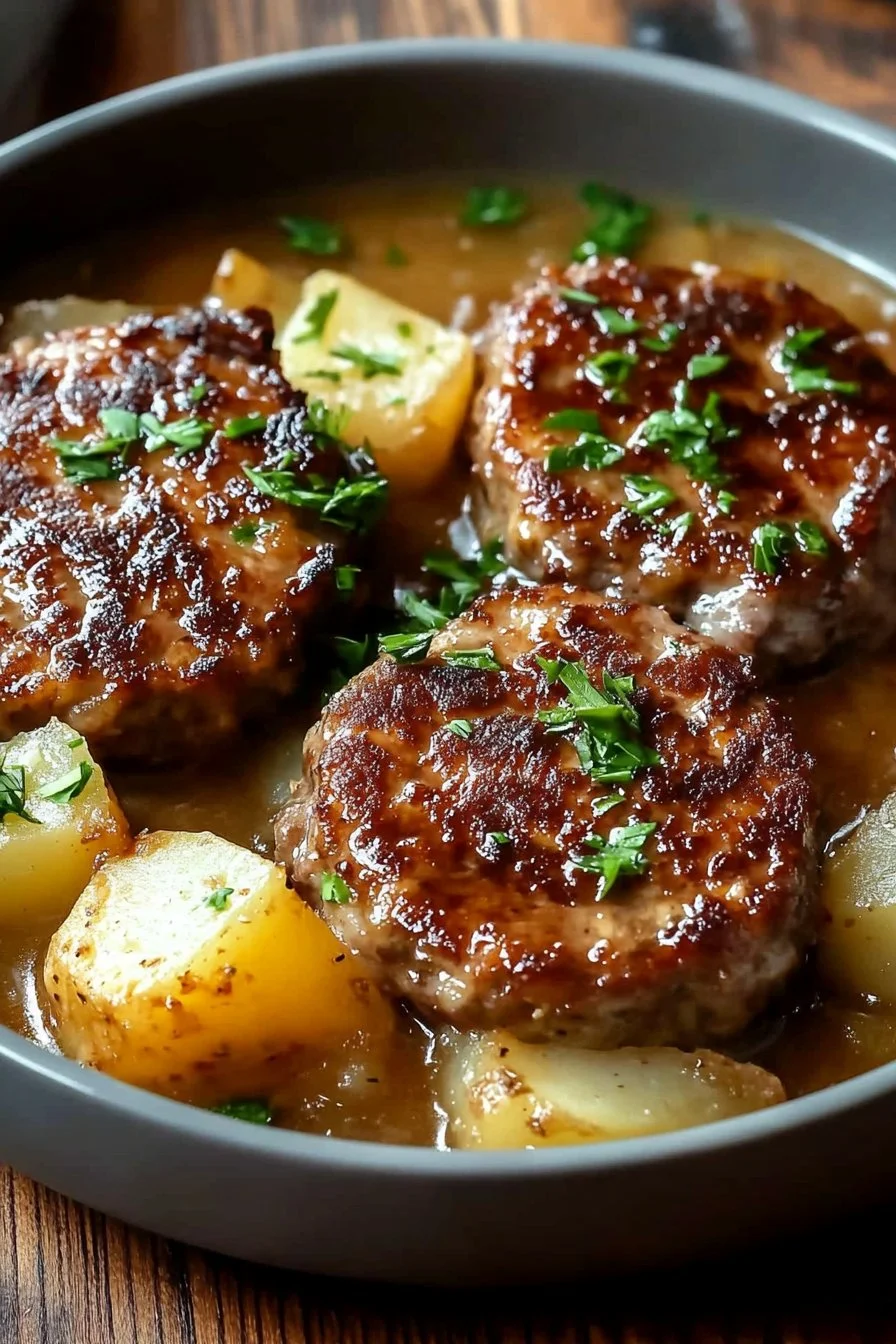 Pork Chop and Scalloped Potato Casserole