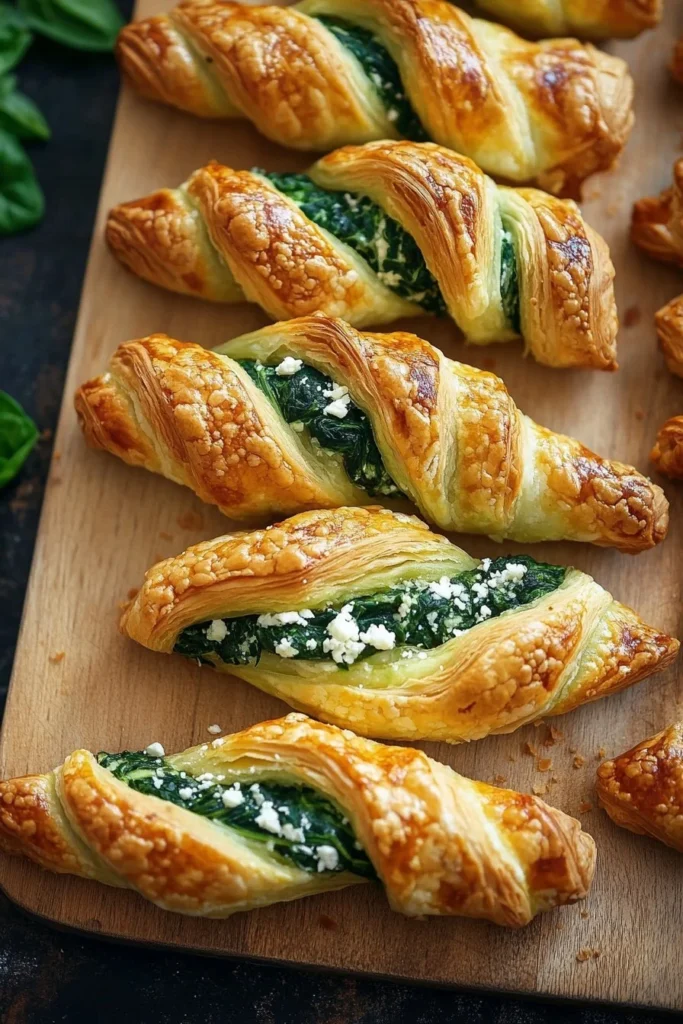 Spinach and Feta Puff Pastry