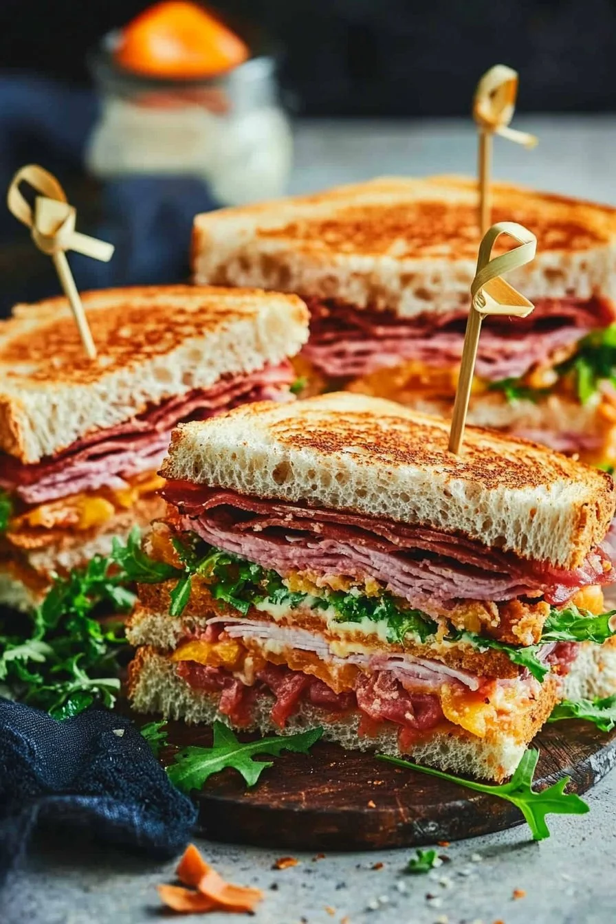 spooky sandwiches
