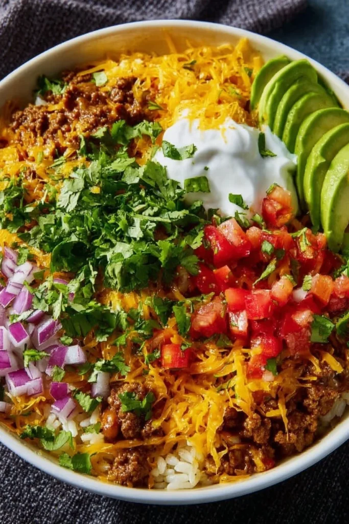 Taco Rice Bowl