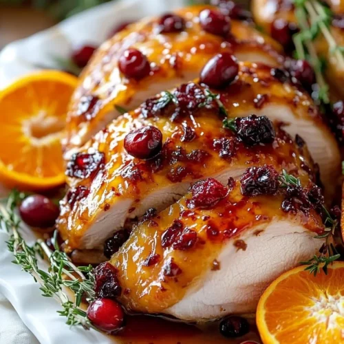 Turkey Breast with Cranberry