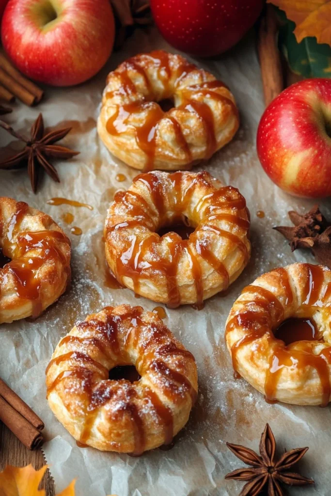 caramel apple pastries