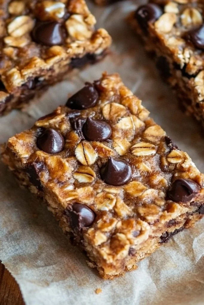 banana oatmeal bars