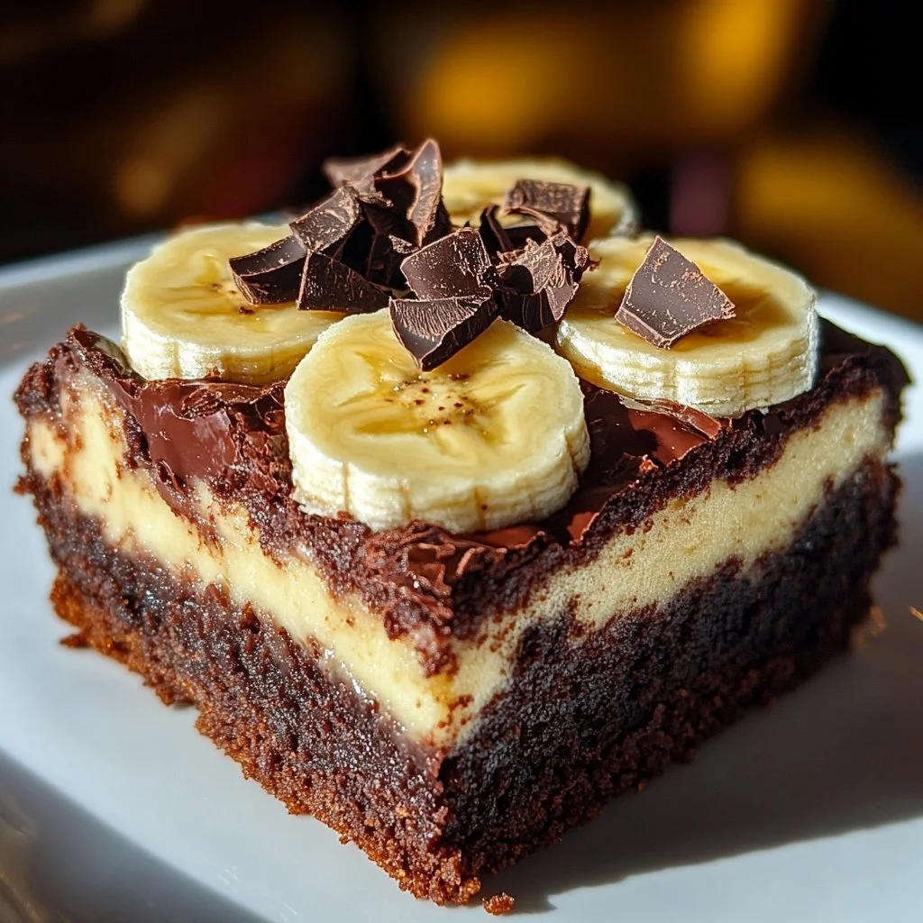 banana pudding brownies