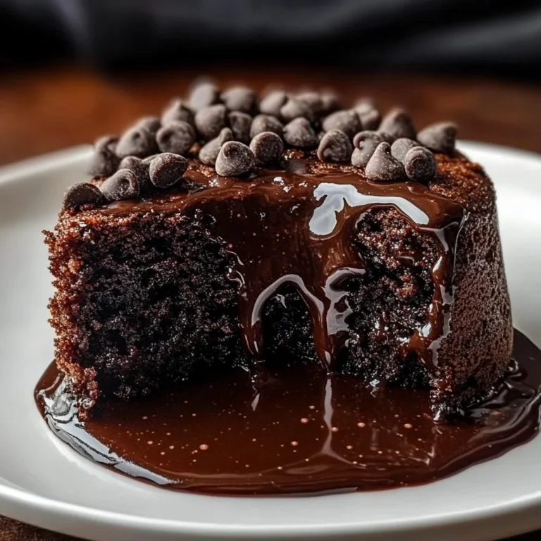 Chocolate Ooey Gooey Cake