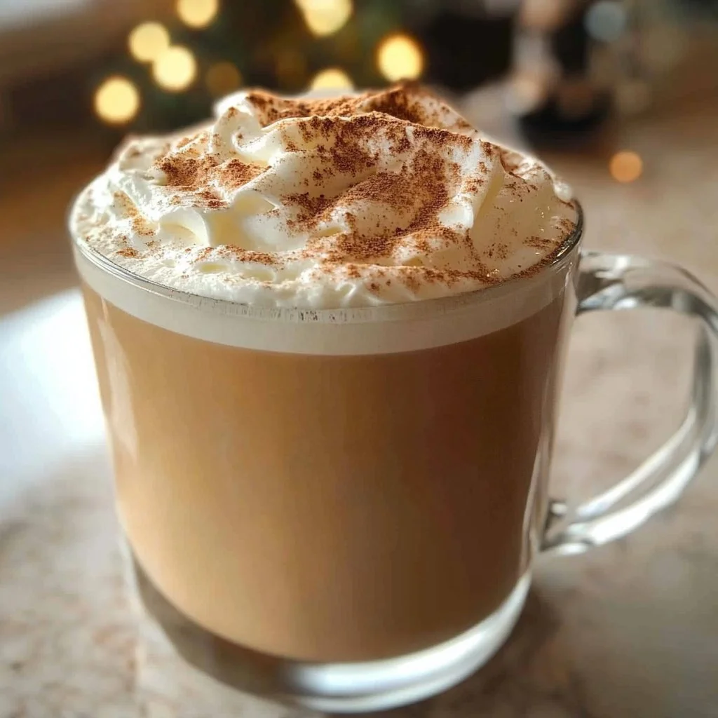 Christmas Eggnog Latte