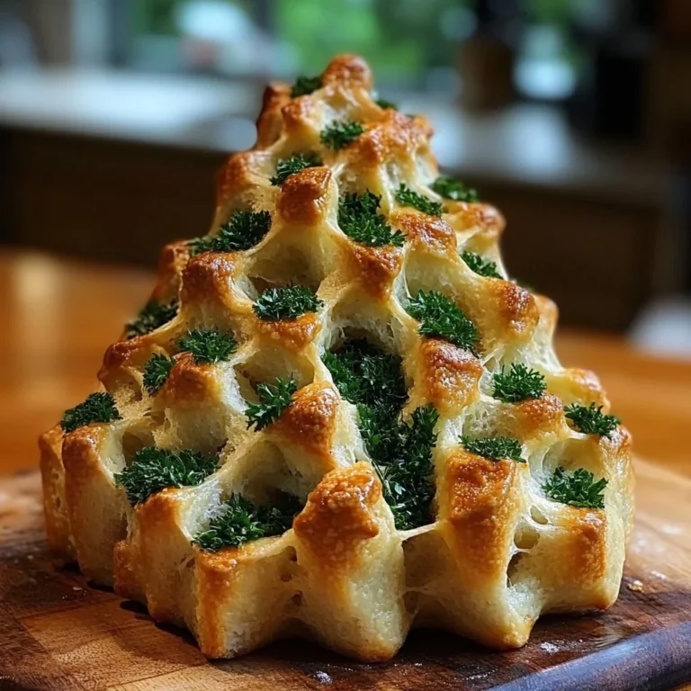 Christmas Tree Bread