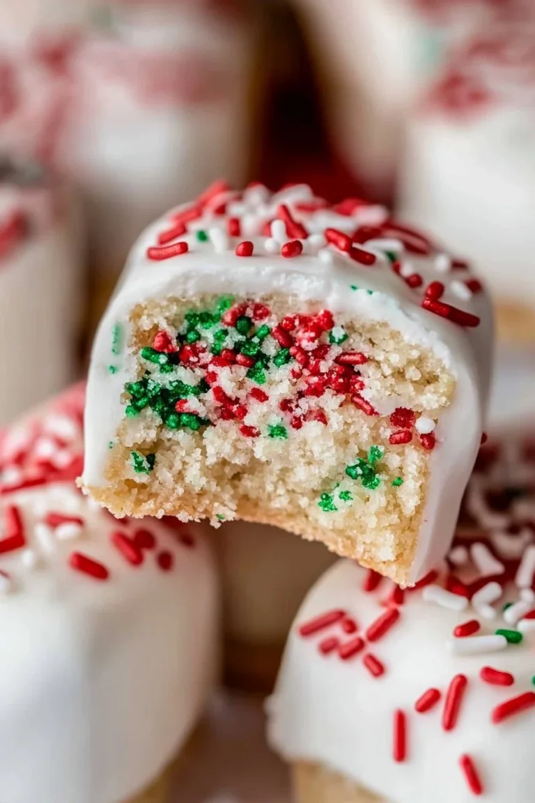 Christmas Tree Cake Truffles