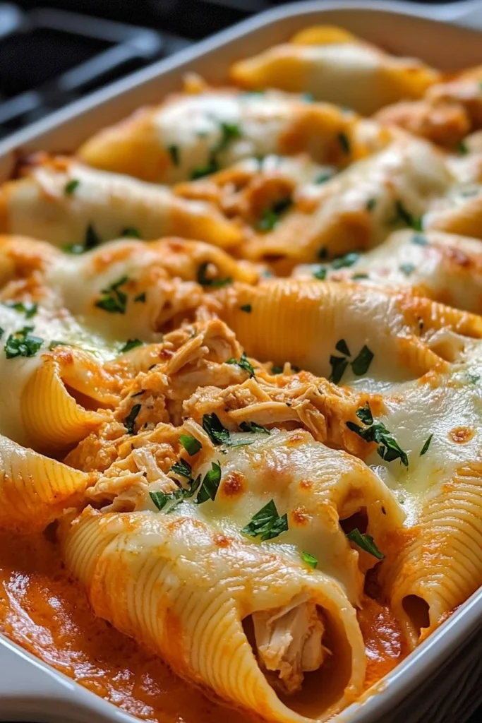 buffalo chicken stuffed shells