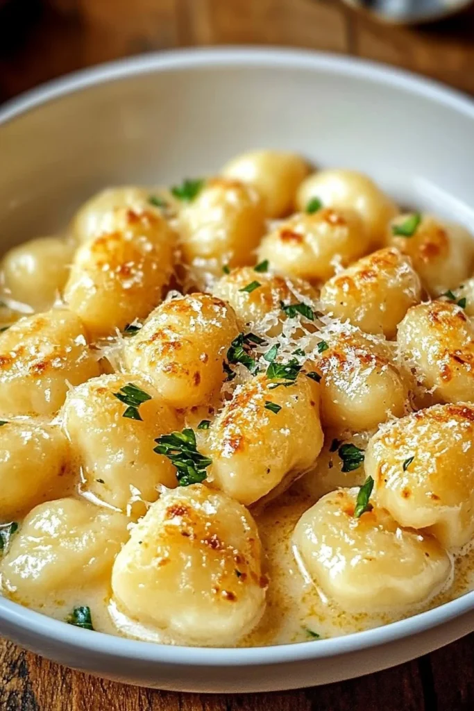 Creamy Crack Chicken Gnocchi