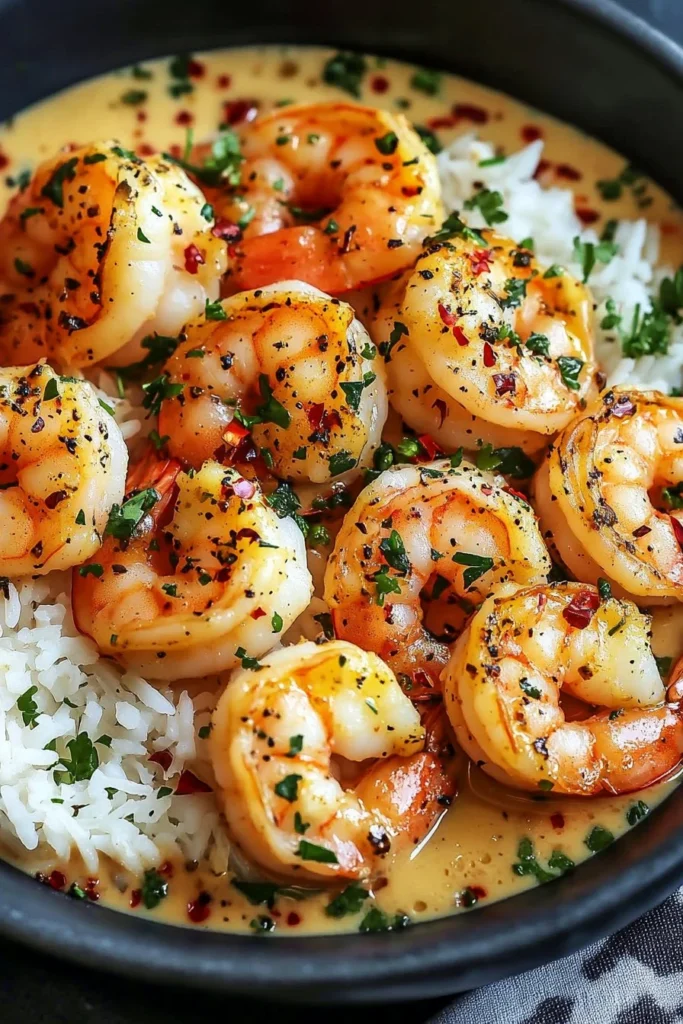 Creamy Garlic Butter Shrimp