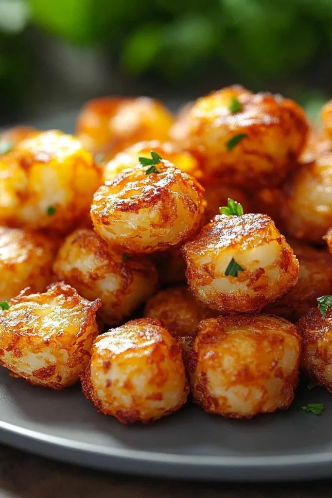 Crispy Hashbrown Sausage Bites
