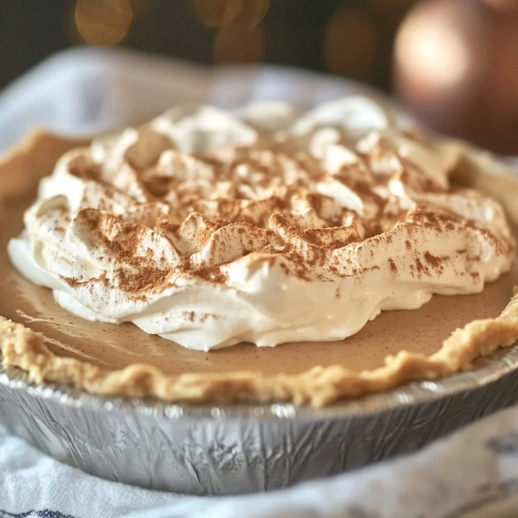 Gingerbread Cream Pie
