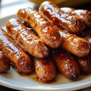 Honey Mustard Cocktail Sausages