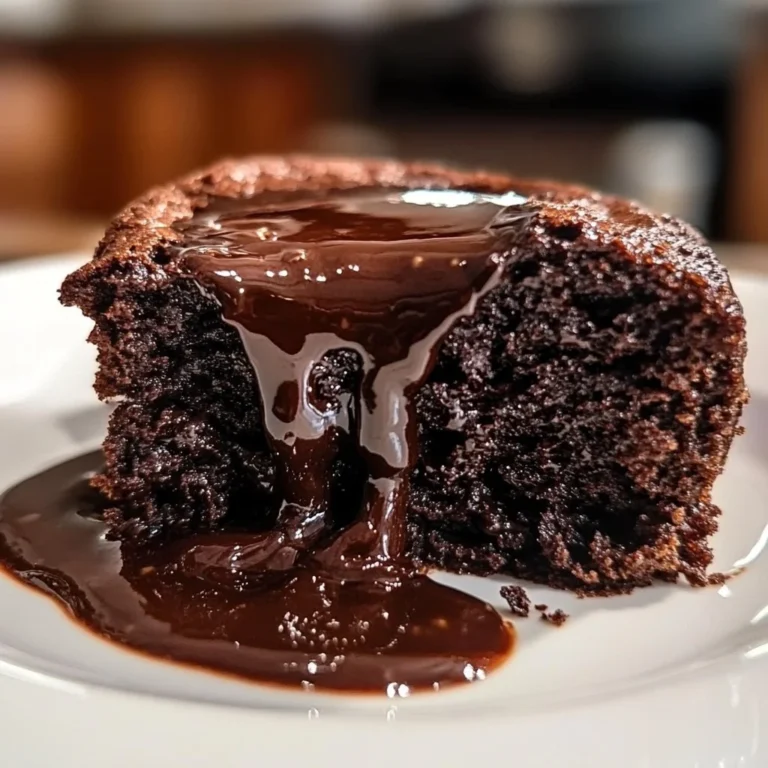Hot Fudge Chocolate Pudding Cake