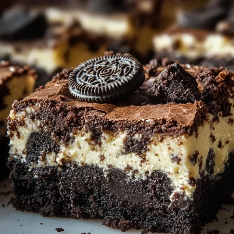 Oreo Cheesecake Brownies