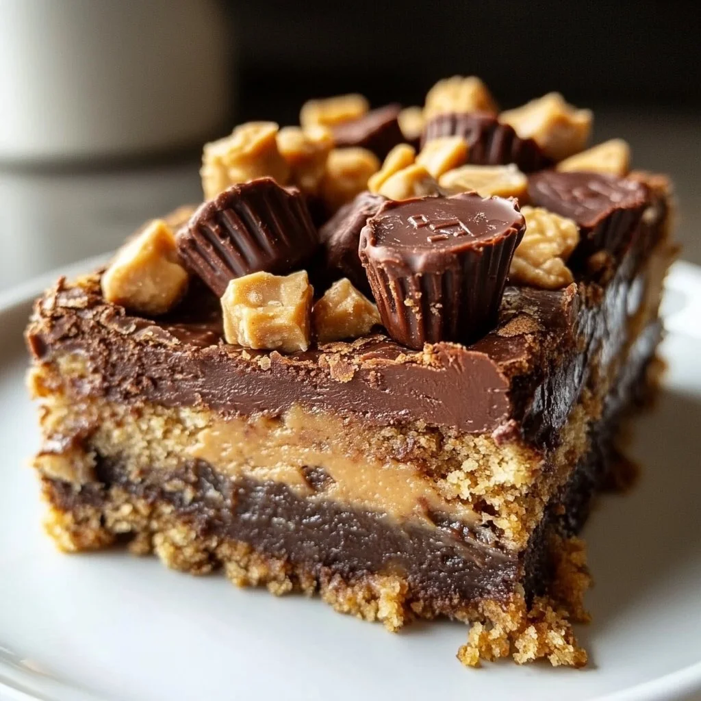 Peanut Butter Cup Dump Cake